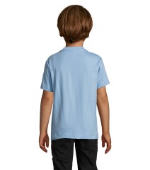 Camiseta de niño con cuello redondo personalizable